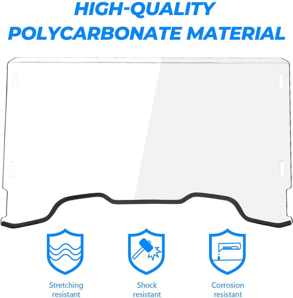 Winspem's 2014-2021 Pioneer 700/700-4 Pioneer Front Windshield Polycarbonate